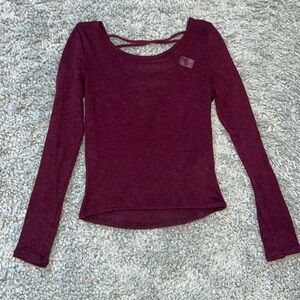 H&M Semi Sheer Long Sleeve Shirt